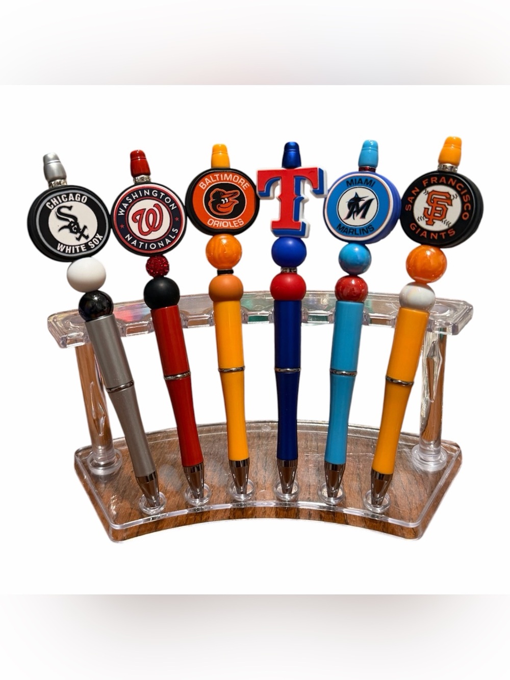 N.D Creations - MLB INSPIRED Custom Beaded Pens - All Teams Available